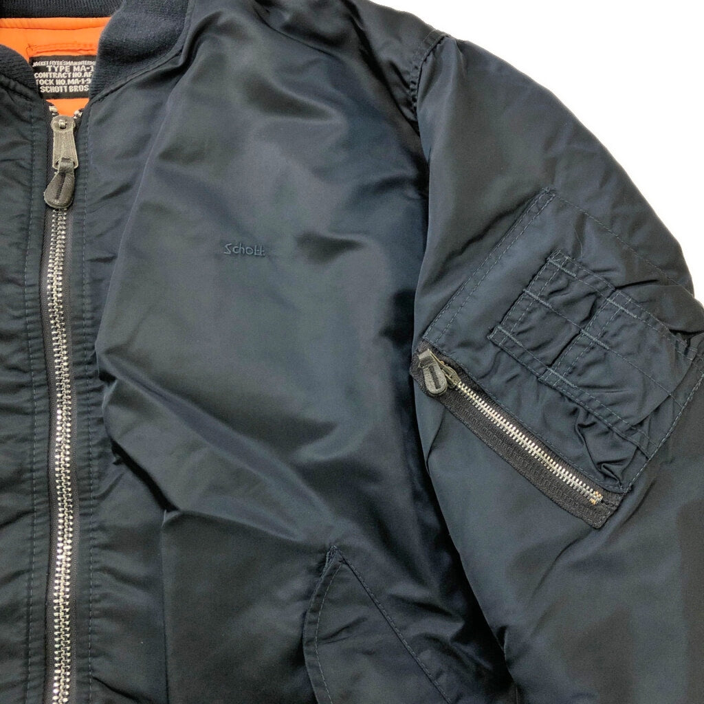 90s Schott MA-1 Flight Jacket Military Jacket