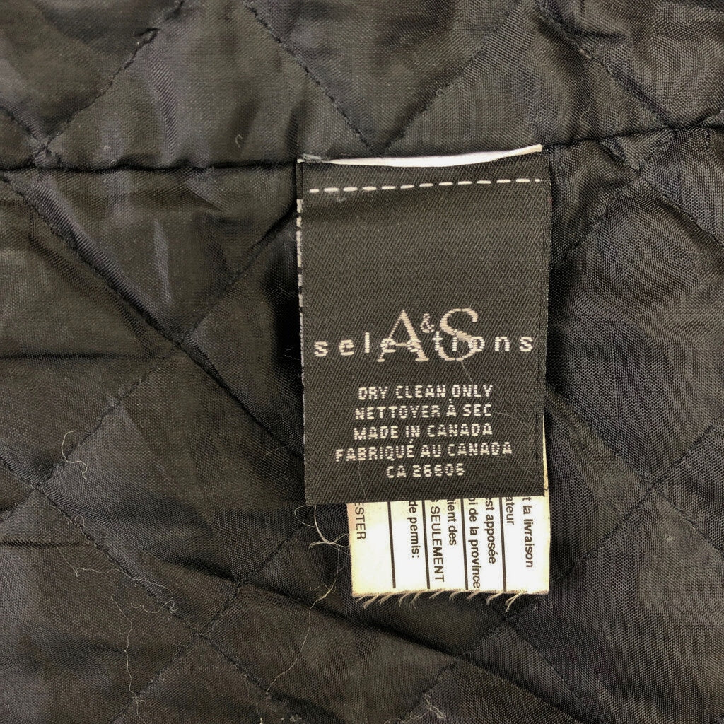 90s A&S selections Leather Jacket