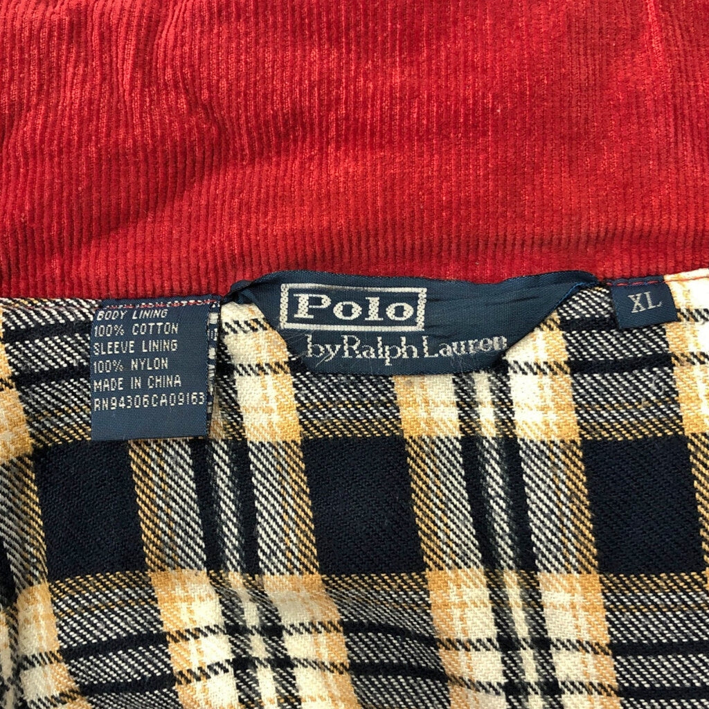 90s Polo by Ralph Lauren Windbreaker Padded Jacket