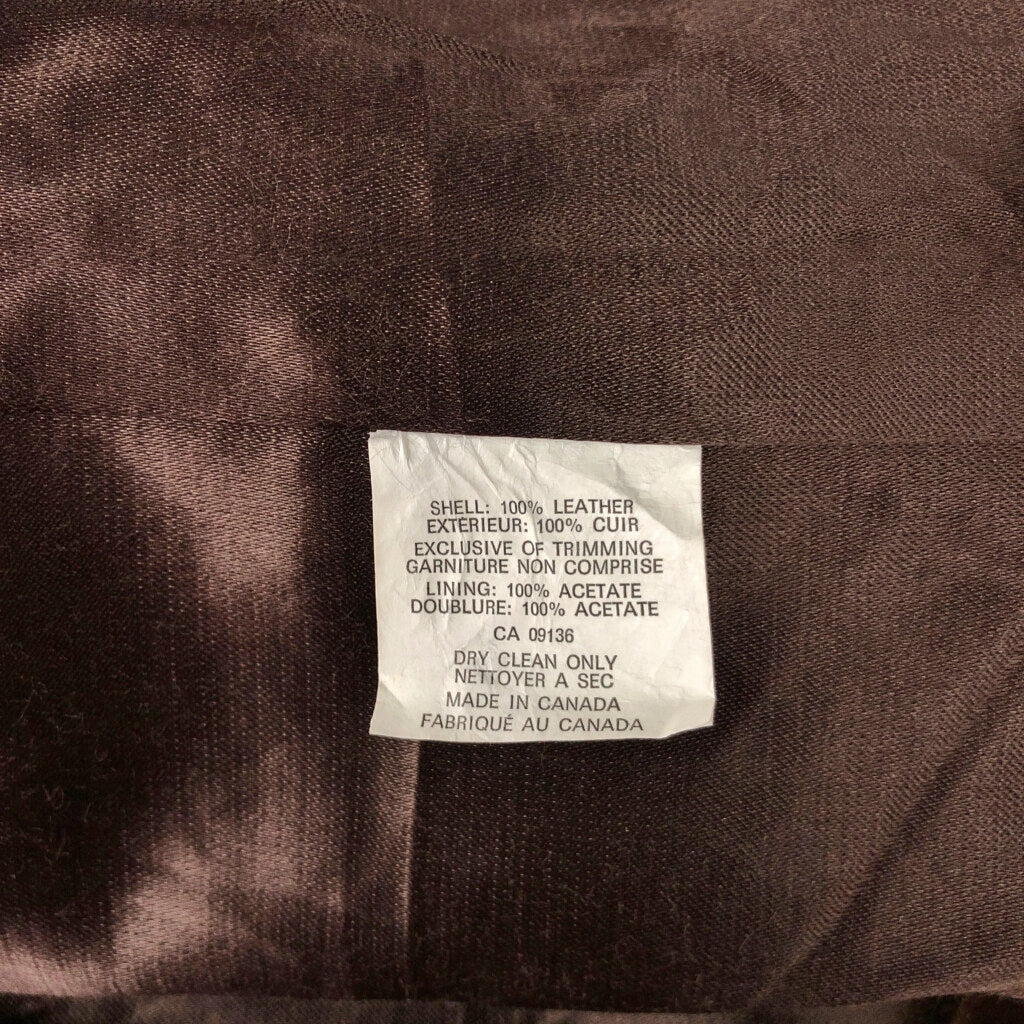 90s CUIRS Toi-Emoi LEATHERS Leather Jacket