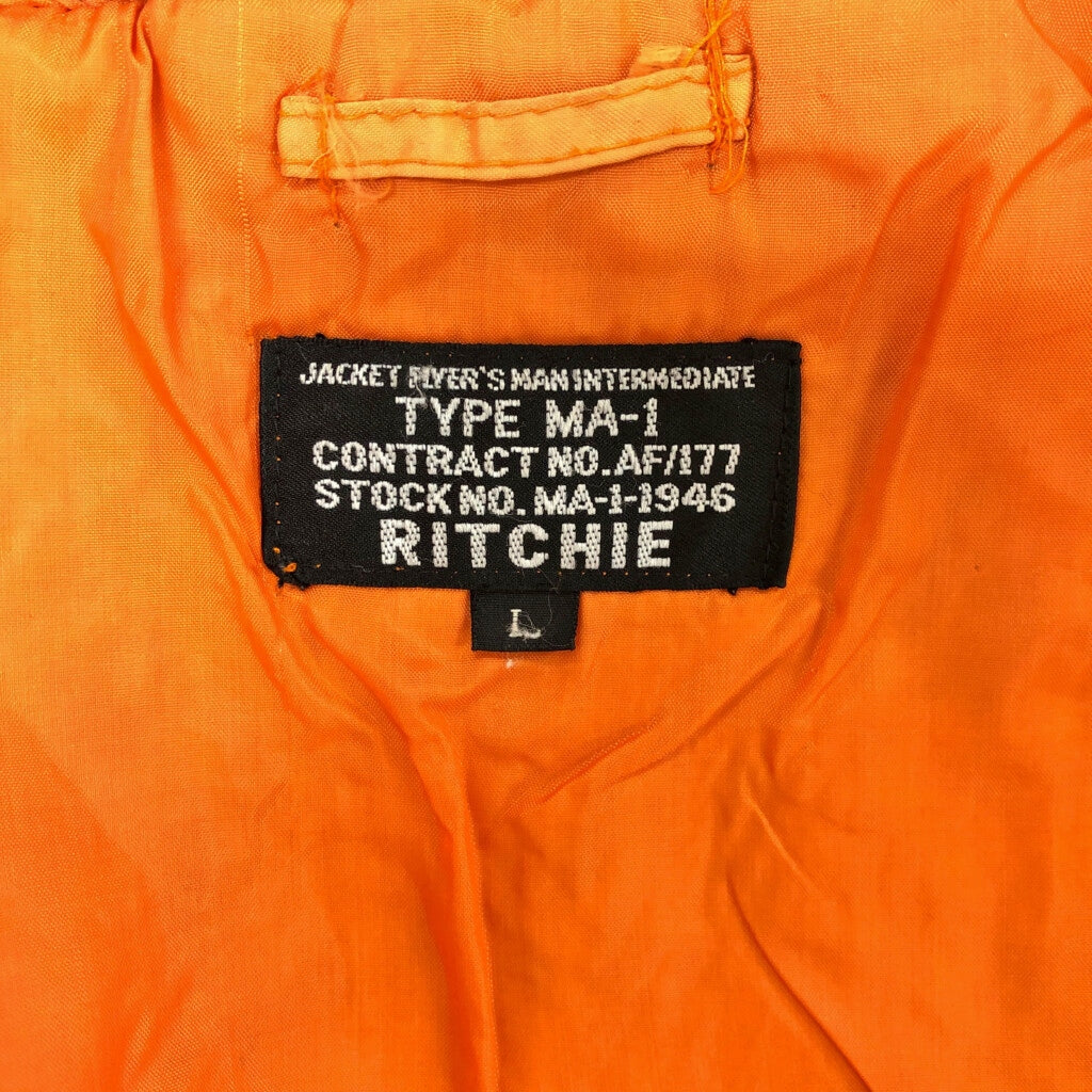 RITCHIE MA-1 Flight Jacket Military Jacket