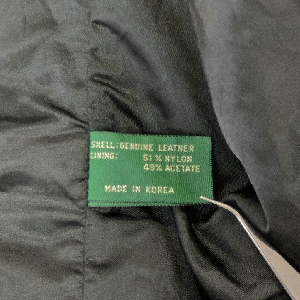 90s HILL&ARCHER Leather Jacket