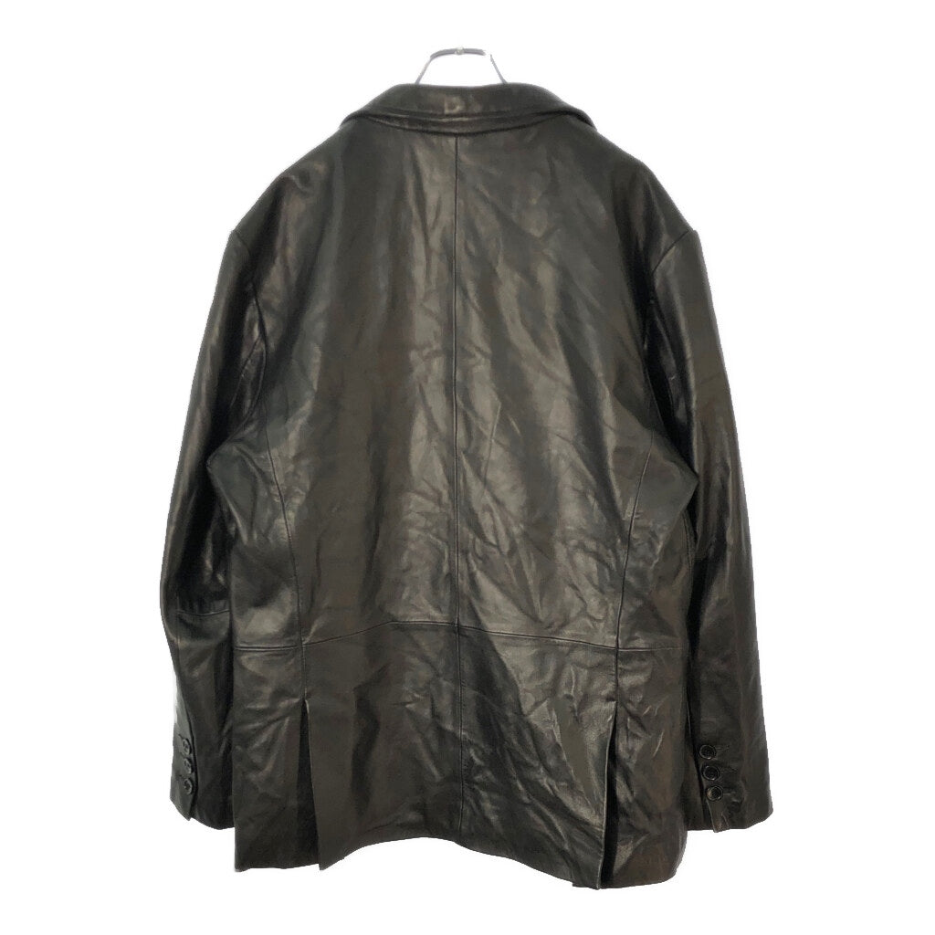 ROUNDTREE & YORKE Leather Tailored Jacket