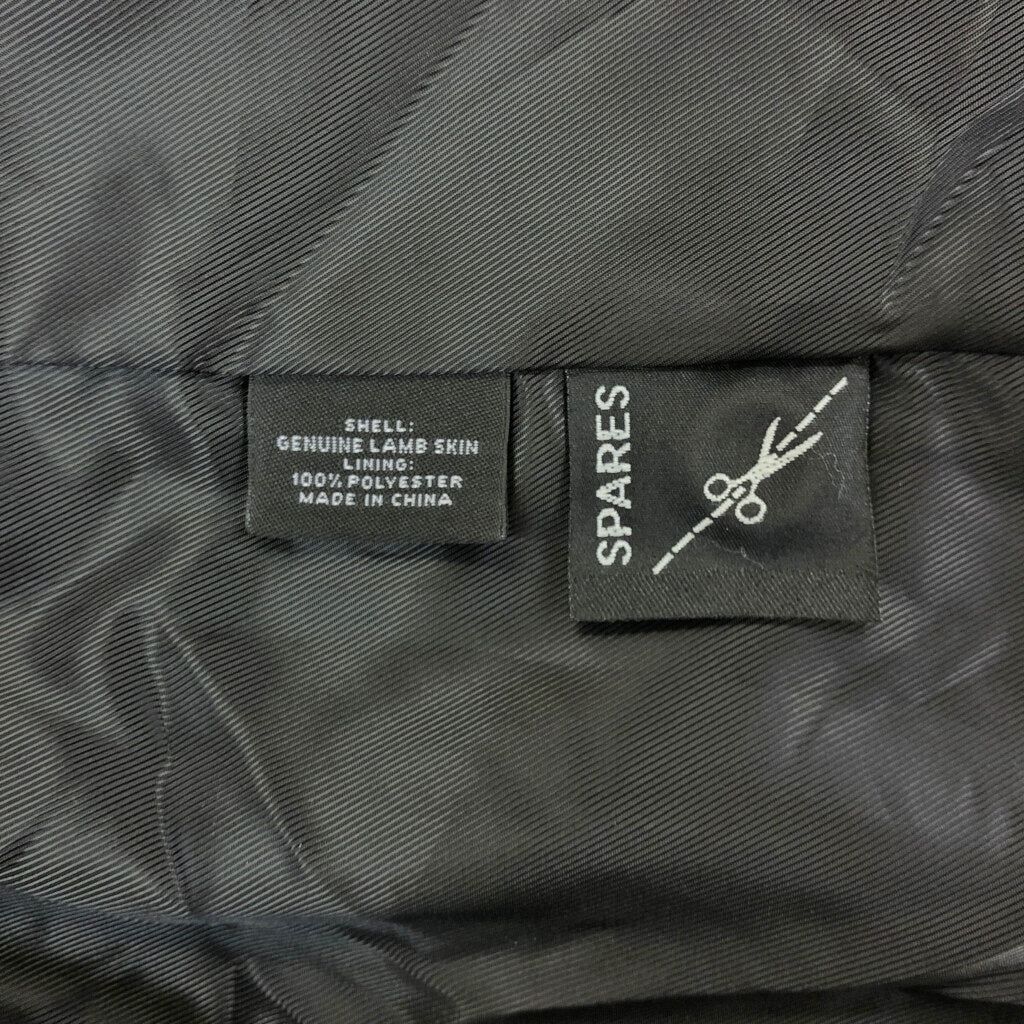 ROUNDTREE & YORKE Leather Tailored Jacket