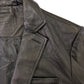 ROUNDTREE & YORKE Leather Tailored Jacket