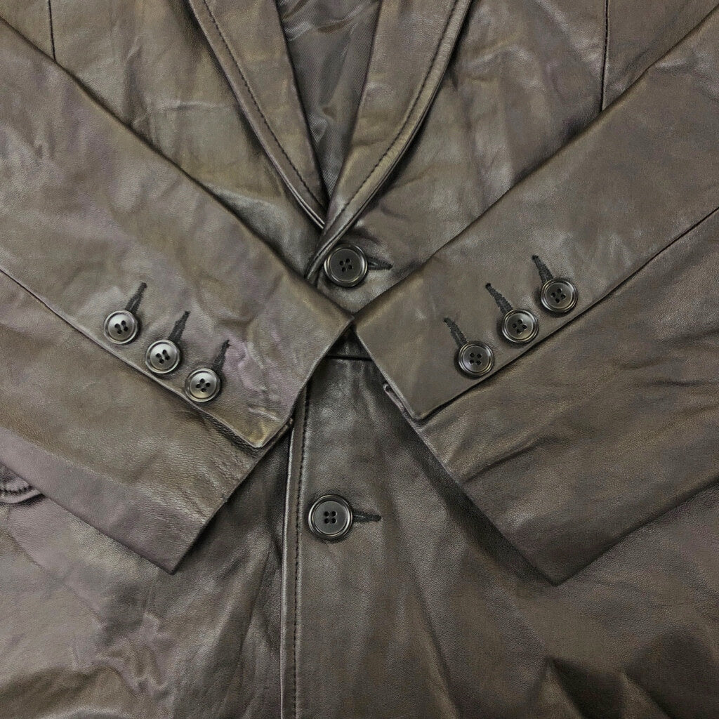 ROUNDTREE & YORKE Leather Tailored Jacket