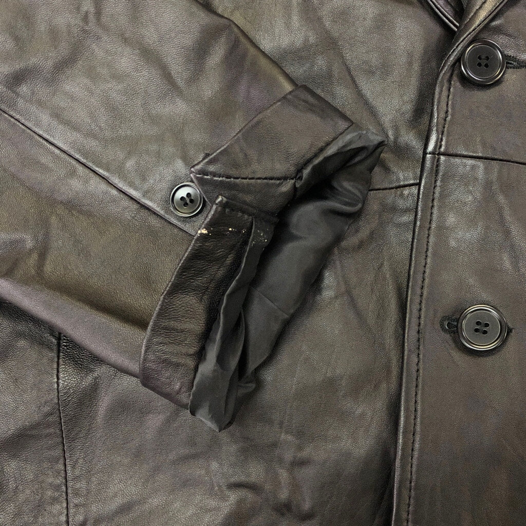 ROUNDTREE & YORKE Leather Tailored Jacket