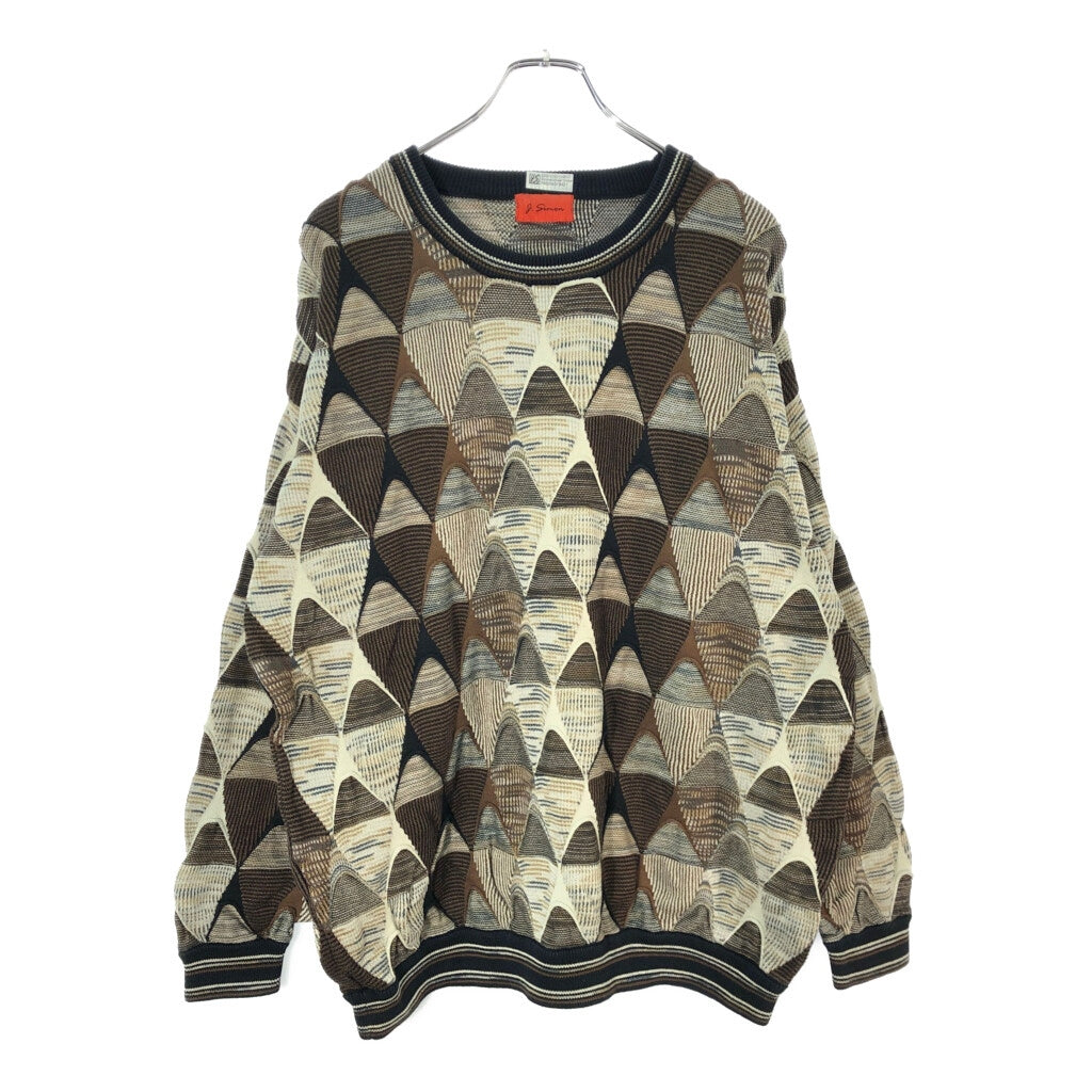 J.SIMON 3D Knit Sweater