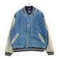 90s Route 66 ルート66 Varsity Denim Jacket