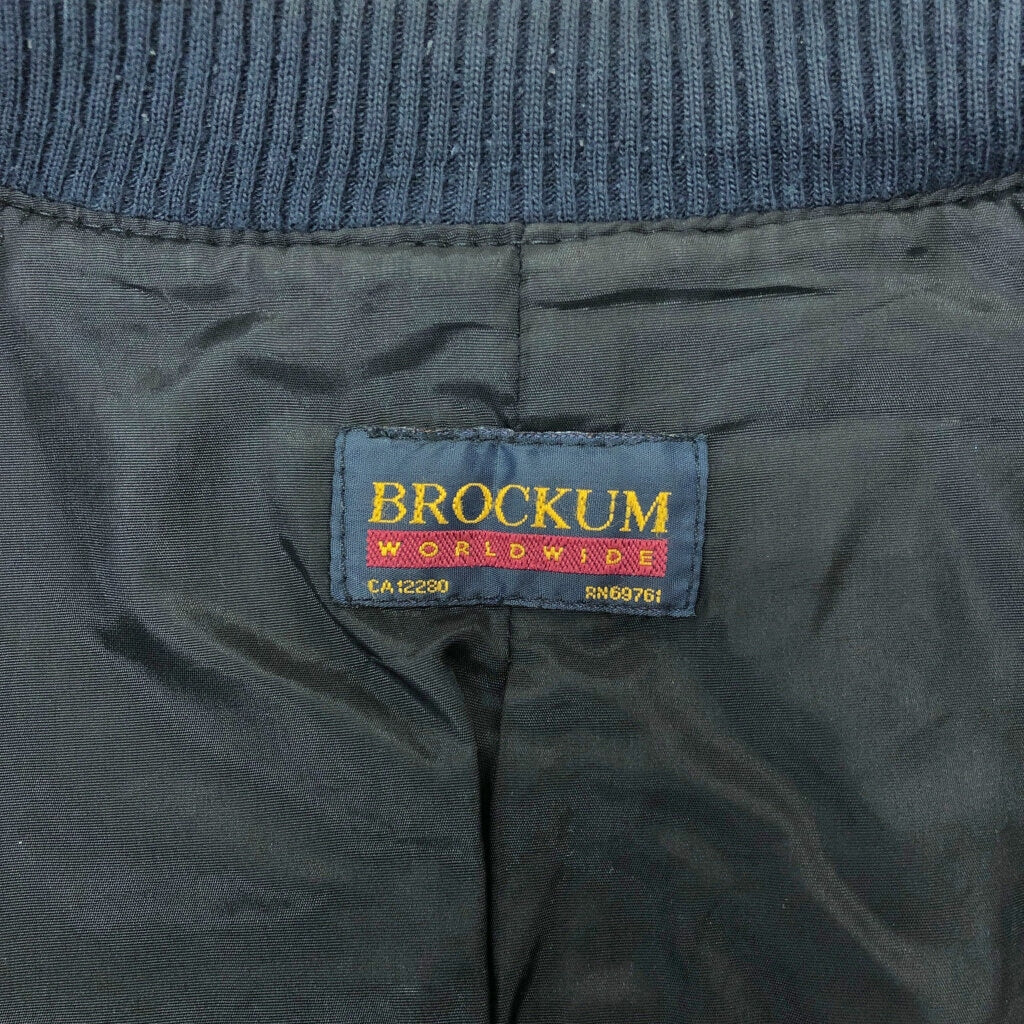 90s BROCKUM Varsity Stadium Jacket