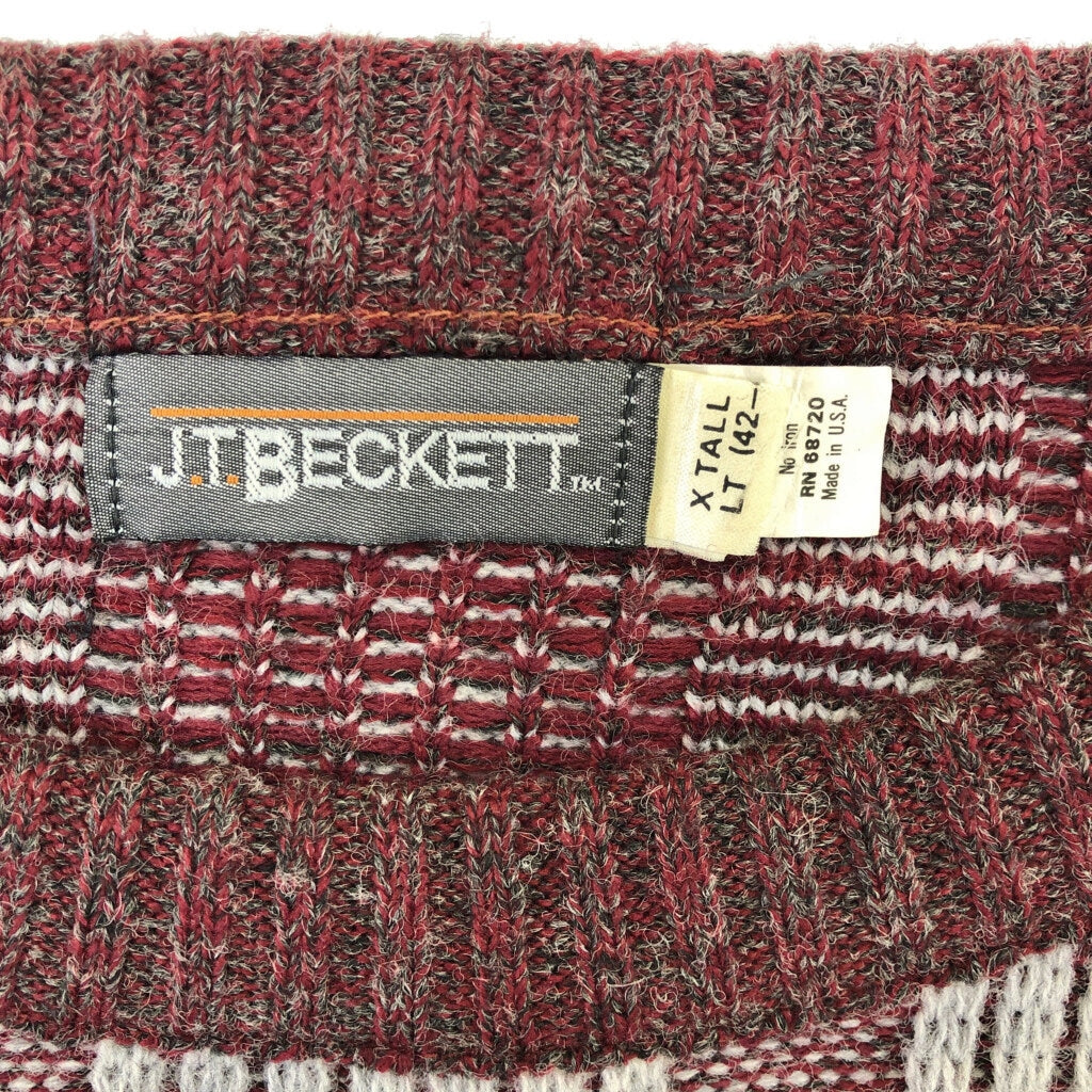 80s J.T.BECKETT Crewneck Sweater