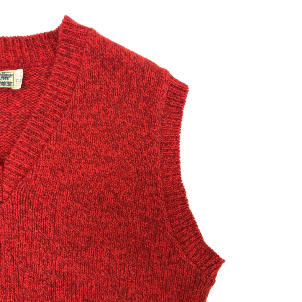 80s L.L.Bean Knit Sweater Vest