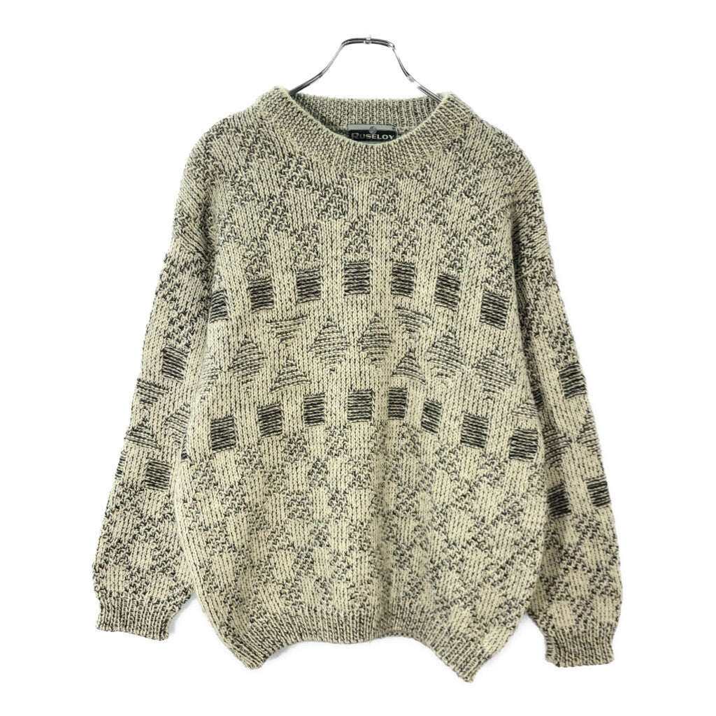 90s RUSELOY Tricots de Luxe Crewneck Sweater