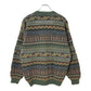 90s NOBA1950 Patterned Cardigan