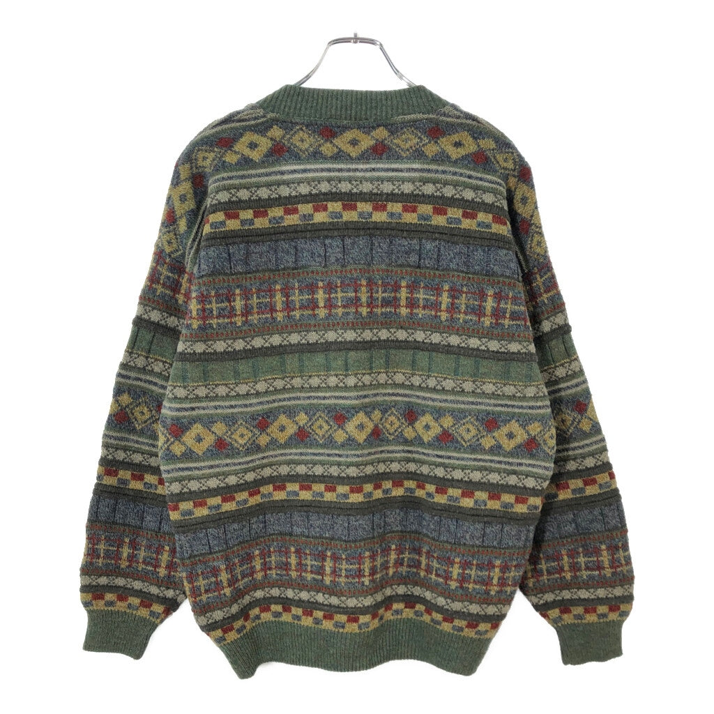 90s NOBA1950 Patterned Cardigan
