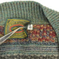 90s NOBA1950 Patterned Cardigan