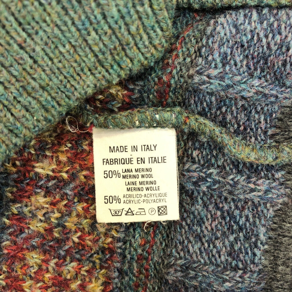 90s NOBA1950 Patterned Cardigan