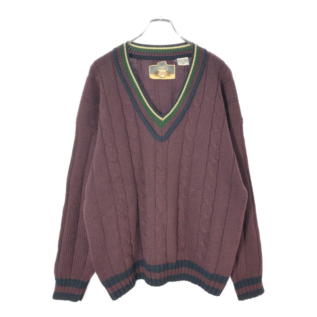 90s Direction Tilden V-Neck Sweater