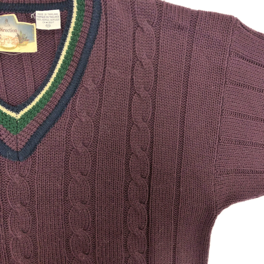 90s Direction Tilden V-Neck Sweater