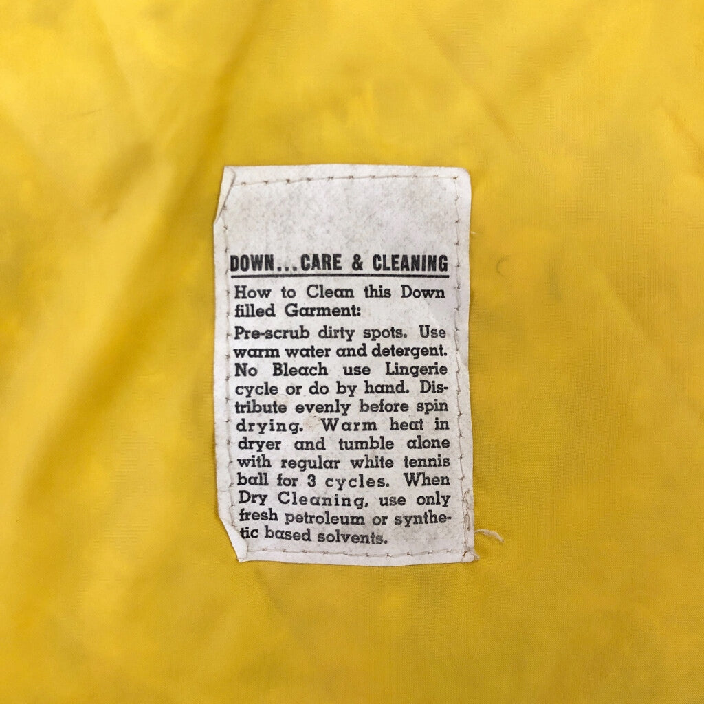 70s STRUGGLE GEAR Down Vest