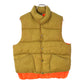 70s RED HEAD Padded Vest
