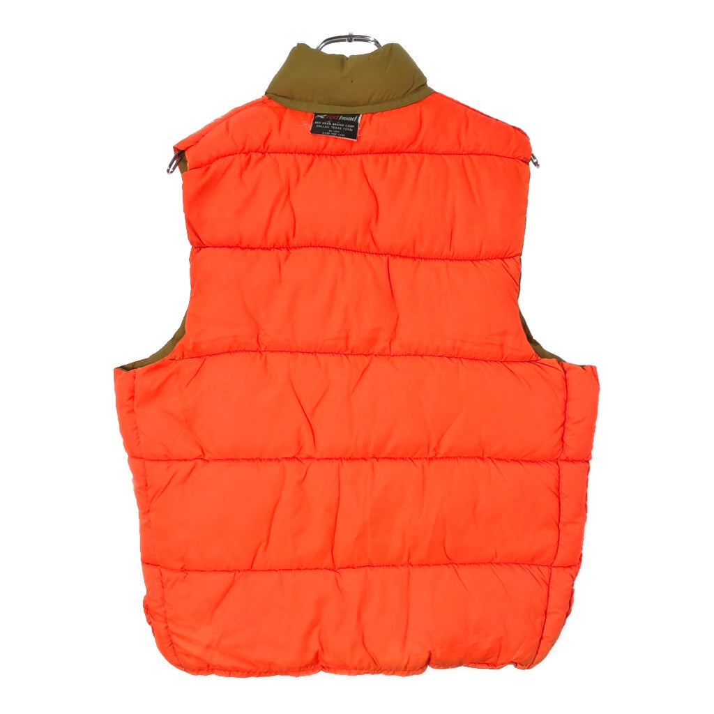 70s RED HEAD Padded Vest