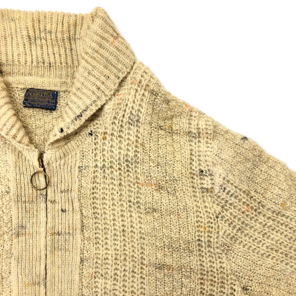 70s PENDLETON Cowichan Full Zip Sweater