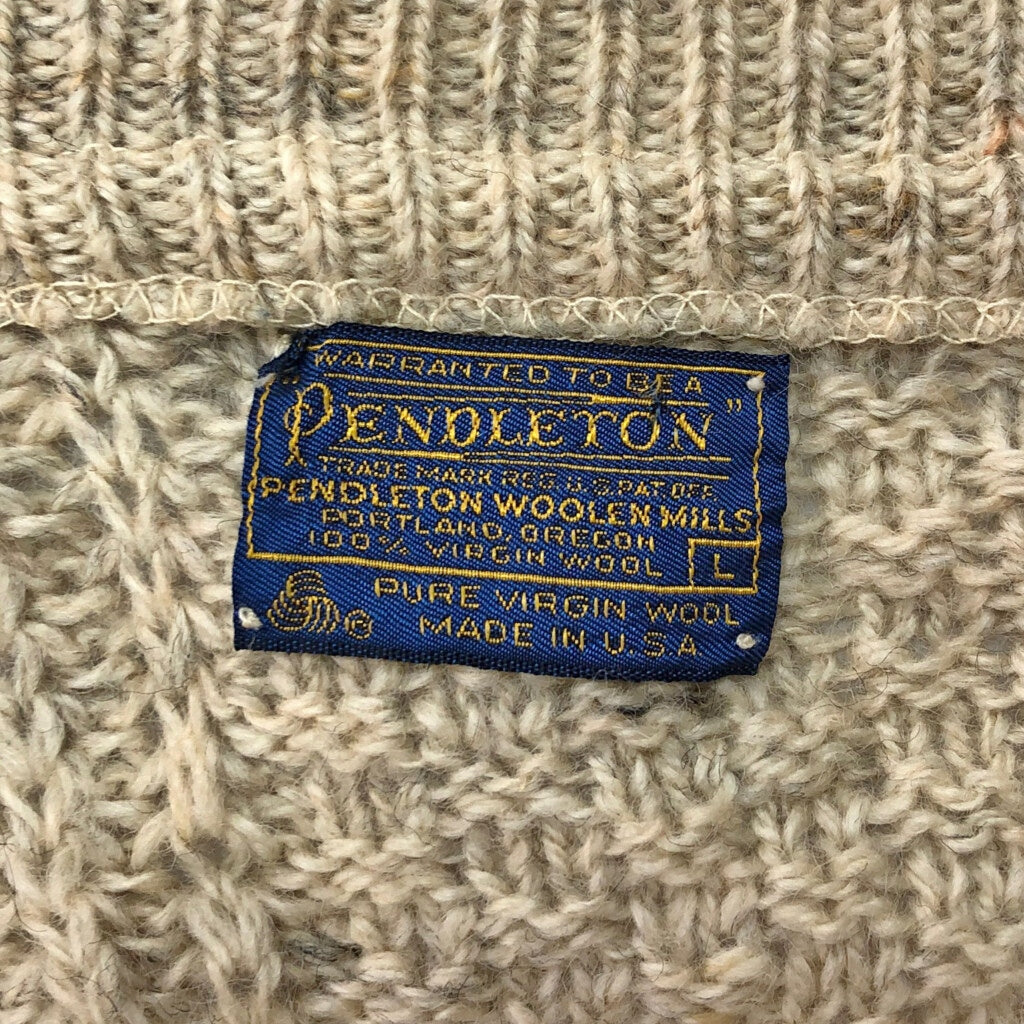 70s PENDLETON Cowichan Full Zip Sweater