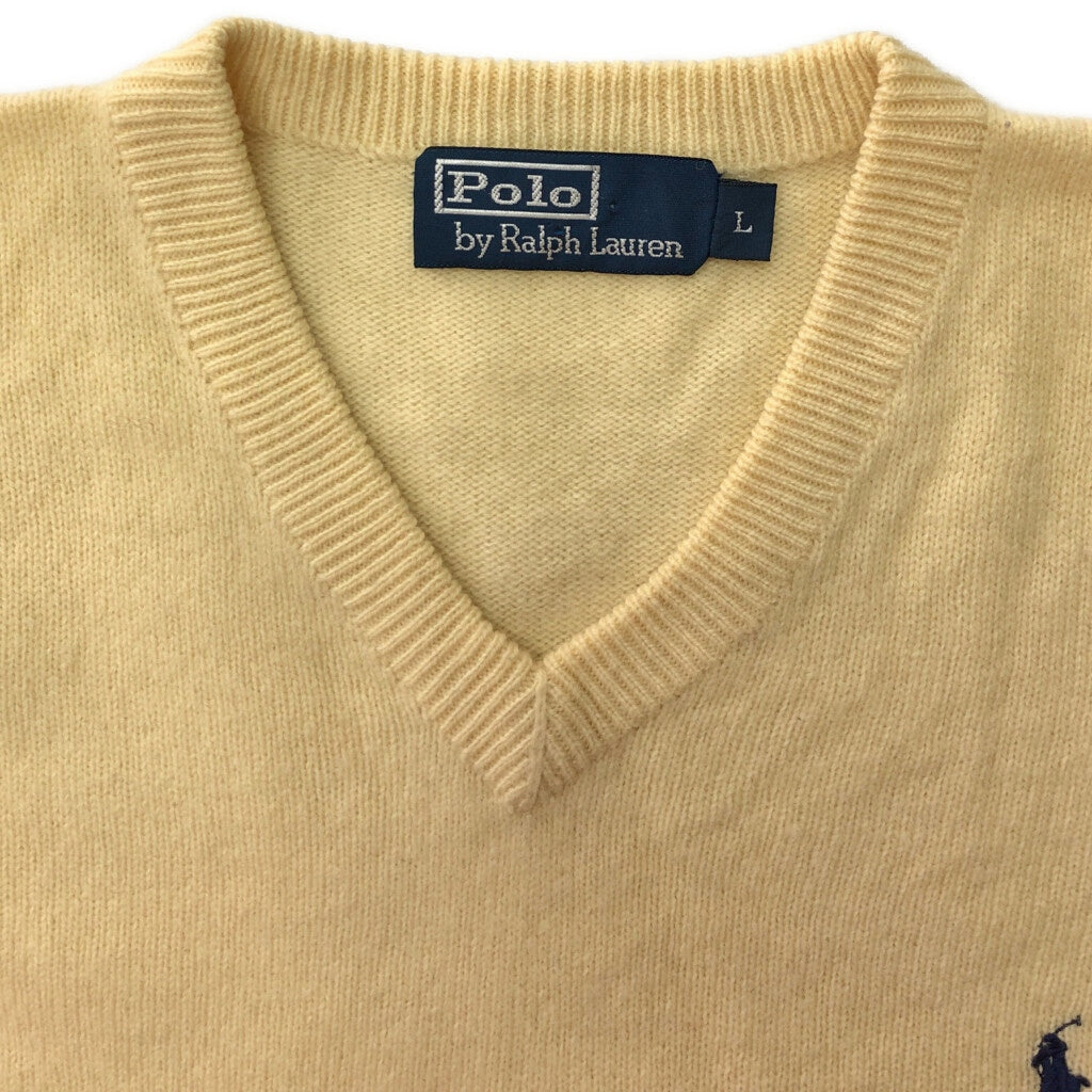 90s Polo by Ralph Lauren V-Neck Sweater