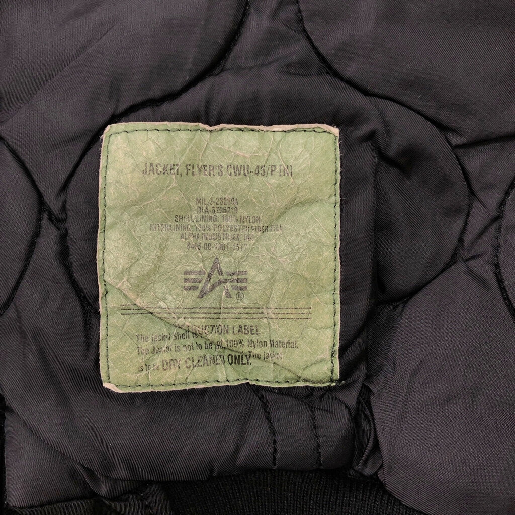 00s ALPHA INDUSTRIES CWU-45/P Flight Jacket Military Jacket