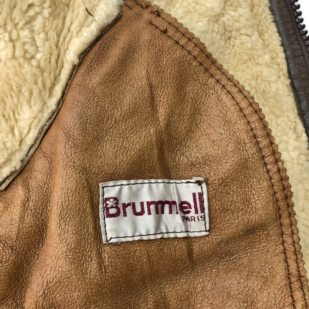 Brummell B-3 Flight Jacket Leather Jacket