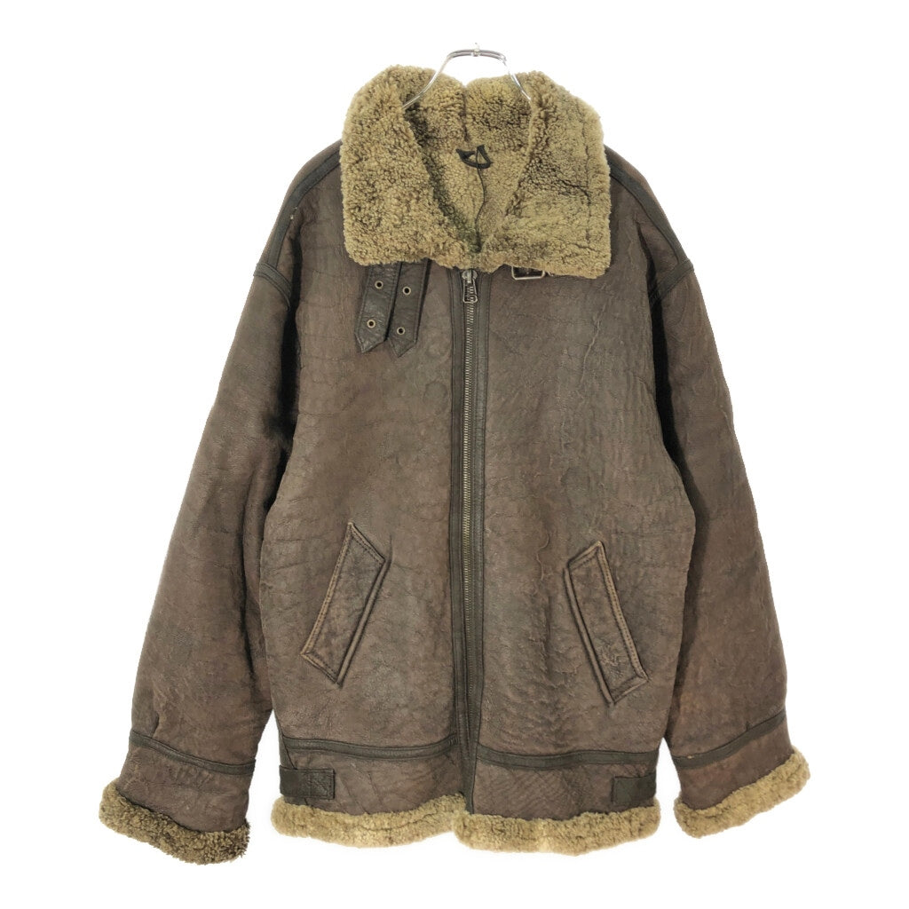 ORIGINAL SHEARLING Ranchero B-3 Flight Jacket Leather Jacket