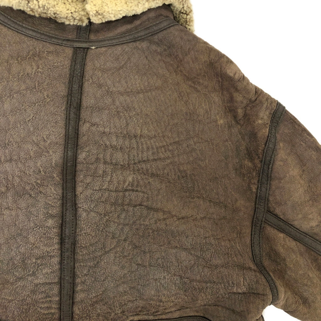 ORIGINAL SHEARLING Ranchero B-3 Flight Jacket Leather Jacket