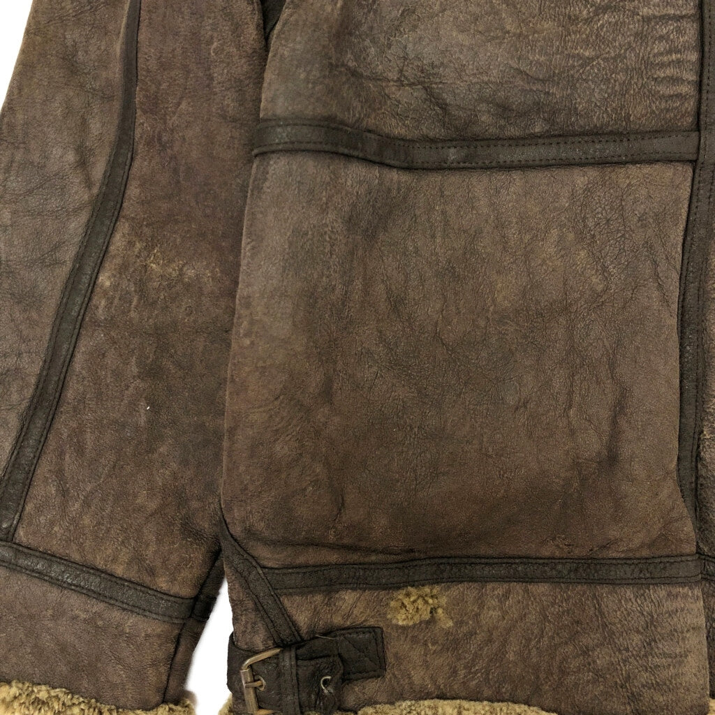 ORIGINAL SHEARLING Ranchero B-3 Flight Jacket Leather Jacket