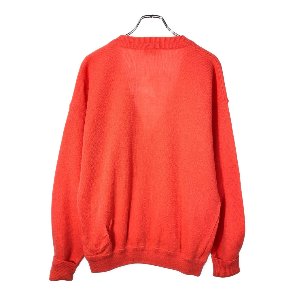 80s CHEMISE LACOSTE Plain Cardigan
