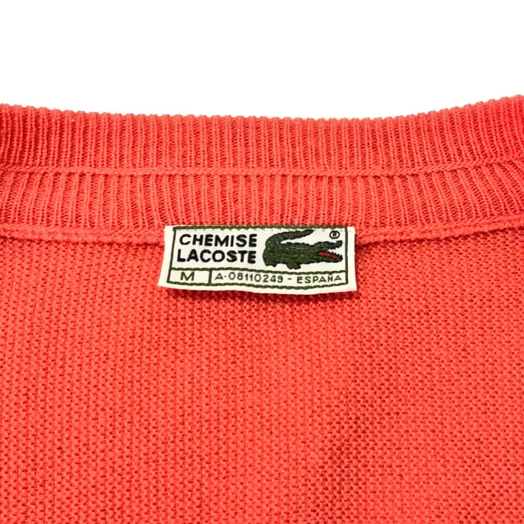80s CHEMISE LACOSTE Plain Cardigan