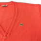 80s CHEMISE LACOSTE Plain Cardigan