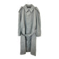 90s Aquascutum Balmacaan Soutien Collar Coat