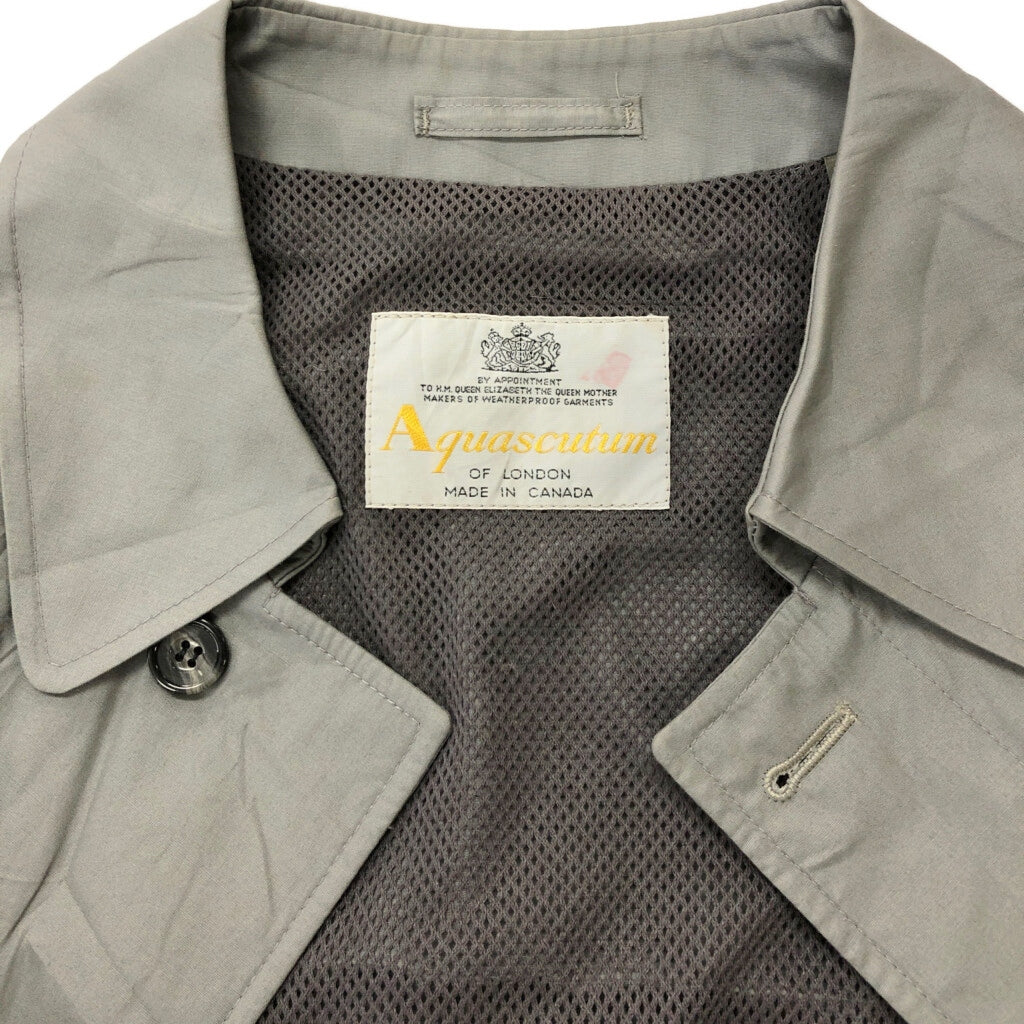 90s Aquascutum Balmacaan Soutien Collar Coat