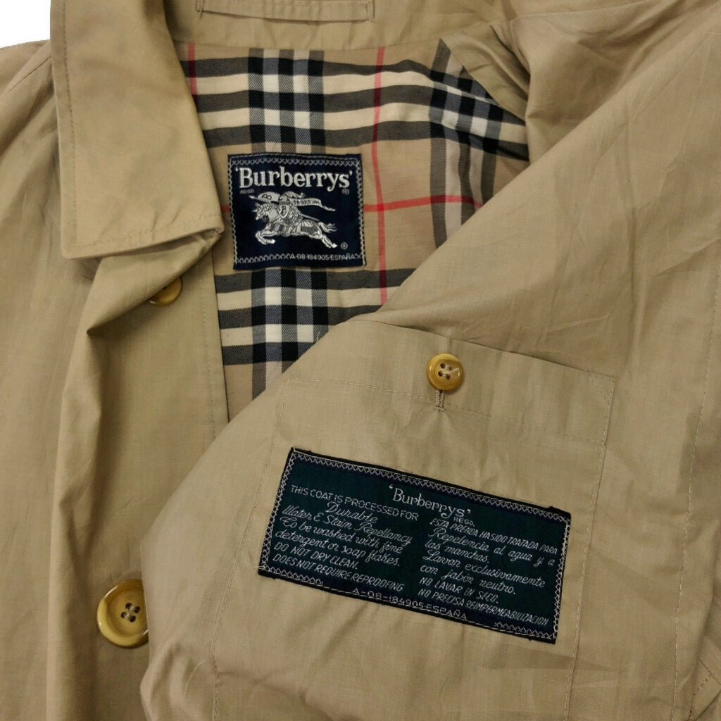 80s Burberrys Balmacaan Soutien Collar Coat