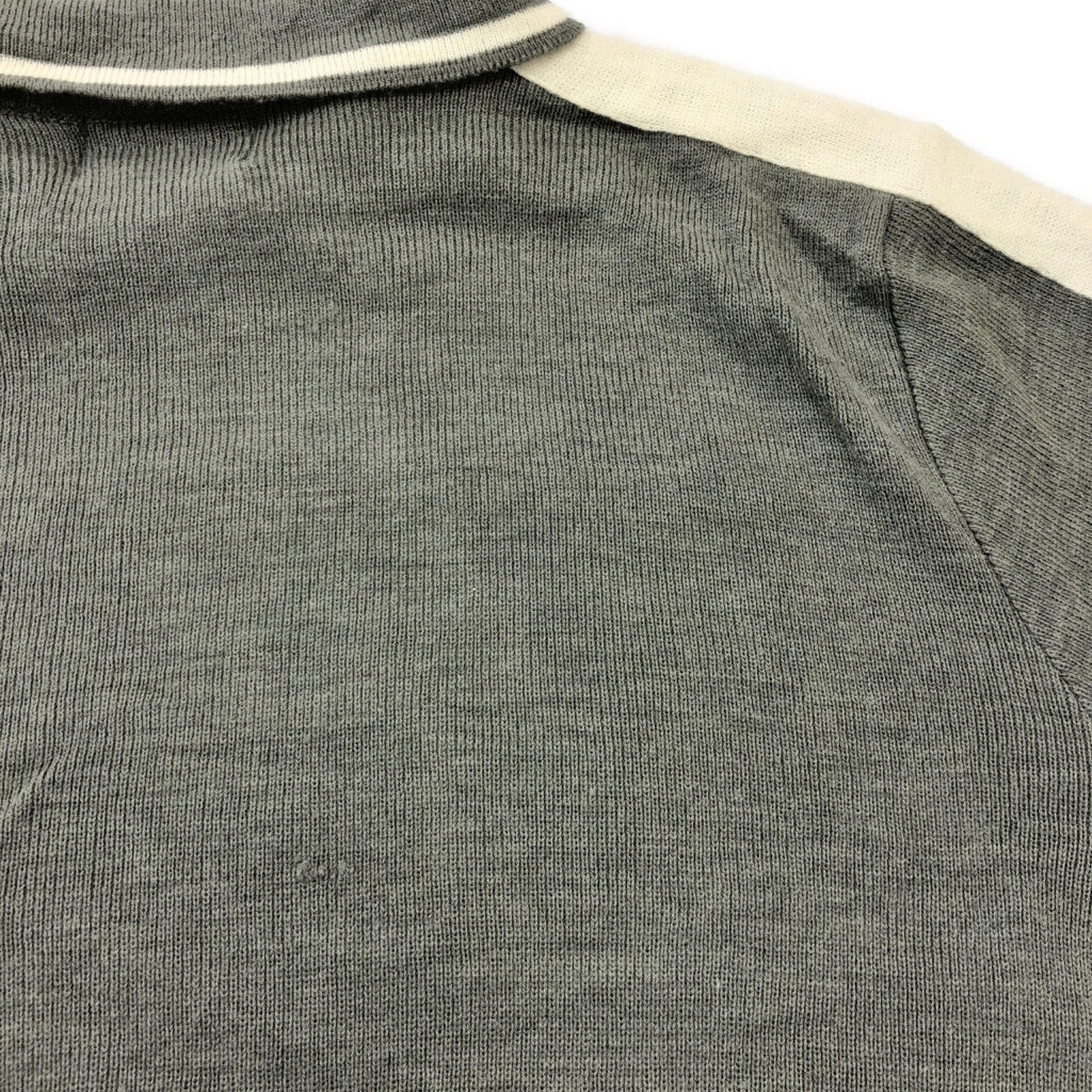 90s ADOLFO アドルフォ Knit Polo Shirt