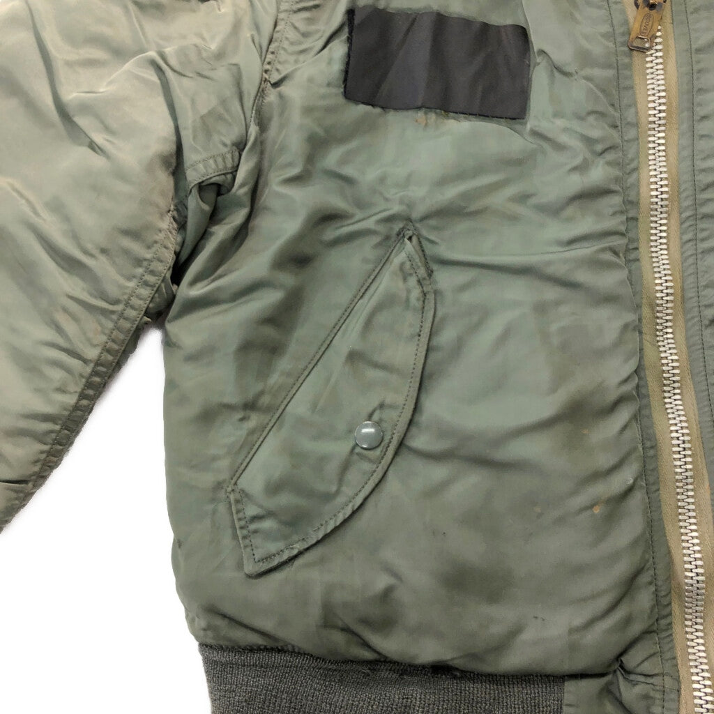 70s U.S.AIRFORCE MA-1 Flight Jacket Military Jacket