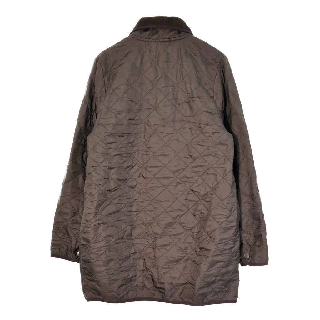 00s Barbour MICROFIBRE POLARQUILT LONG Nylon Jacket