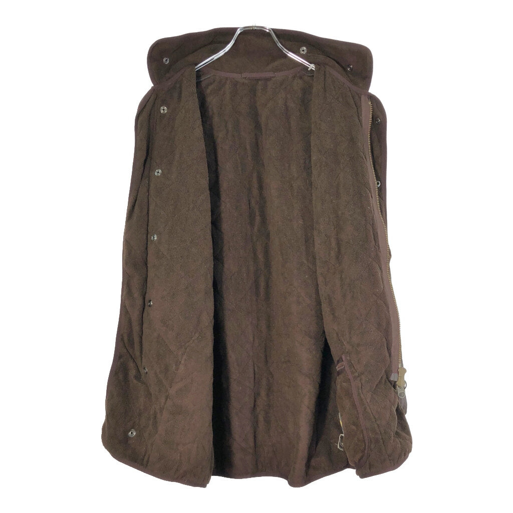 00s Barbour MICROFIBRE POLARQUILT LONG Nylon Jacket