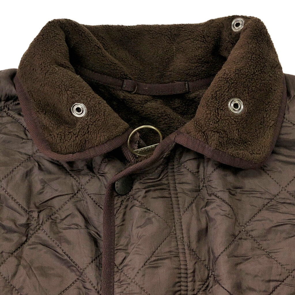 00s Barbour MICROFIBRE POLARQUILT LONG Nylon Jacket