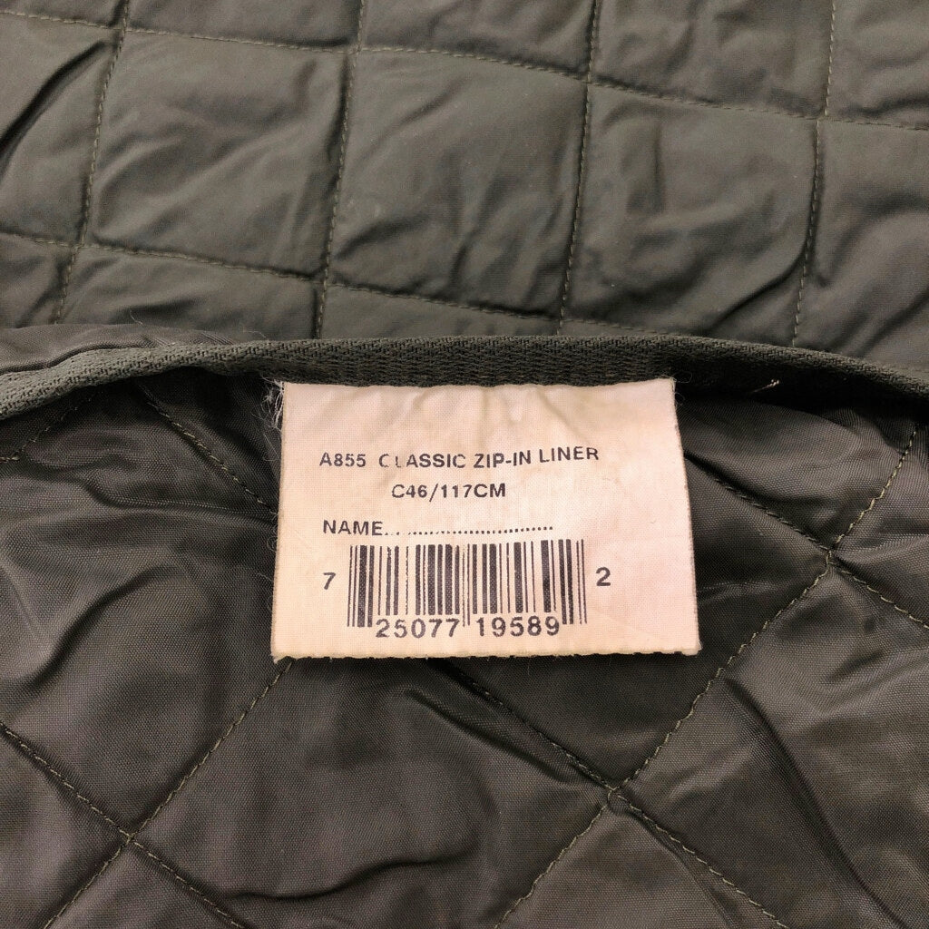 00s Barbour CLASSIC ZIP-IN LINER Padded Vest