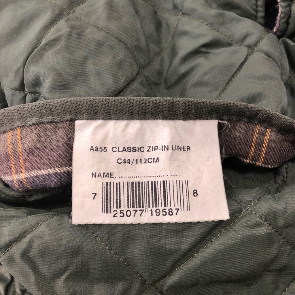 00s Barbour CLASSIC ZIP-IN LINER Padded Vest