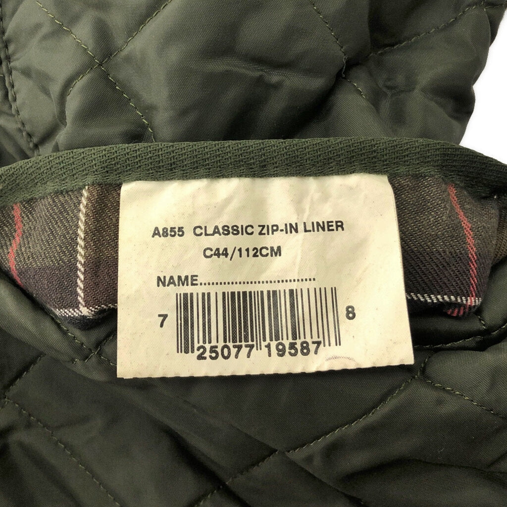 00s Barbour CLASSIC ZIP-IN LINER Padded Vest