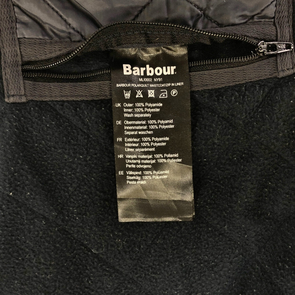 Barbour POLARQUILT WAISTCOAT/ZIP IN LINER Nylon Vest