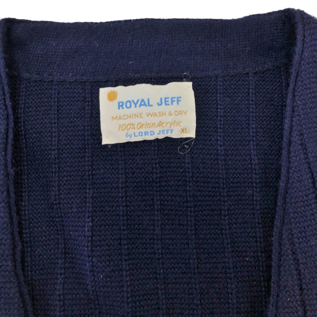 70s ROYAL JEFF Plain Cardigan